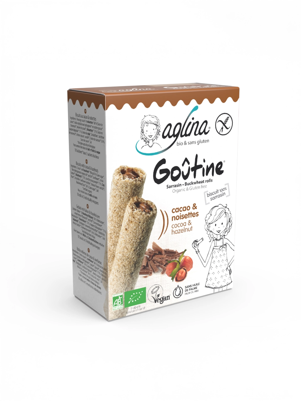 Goutine Sarrasin cocoa & hazelnut