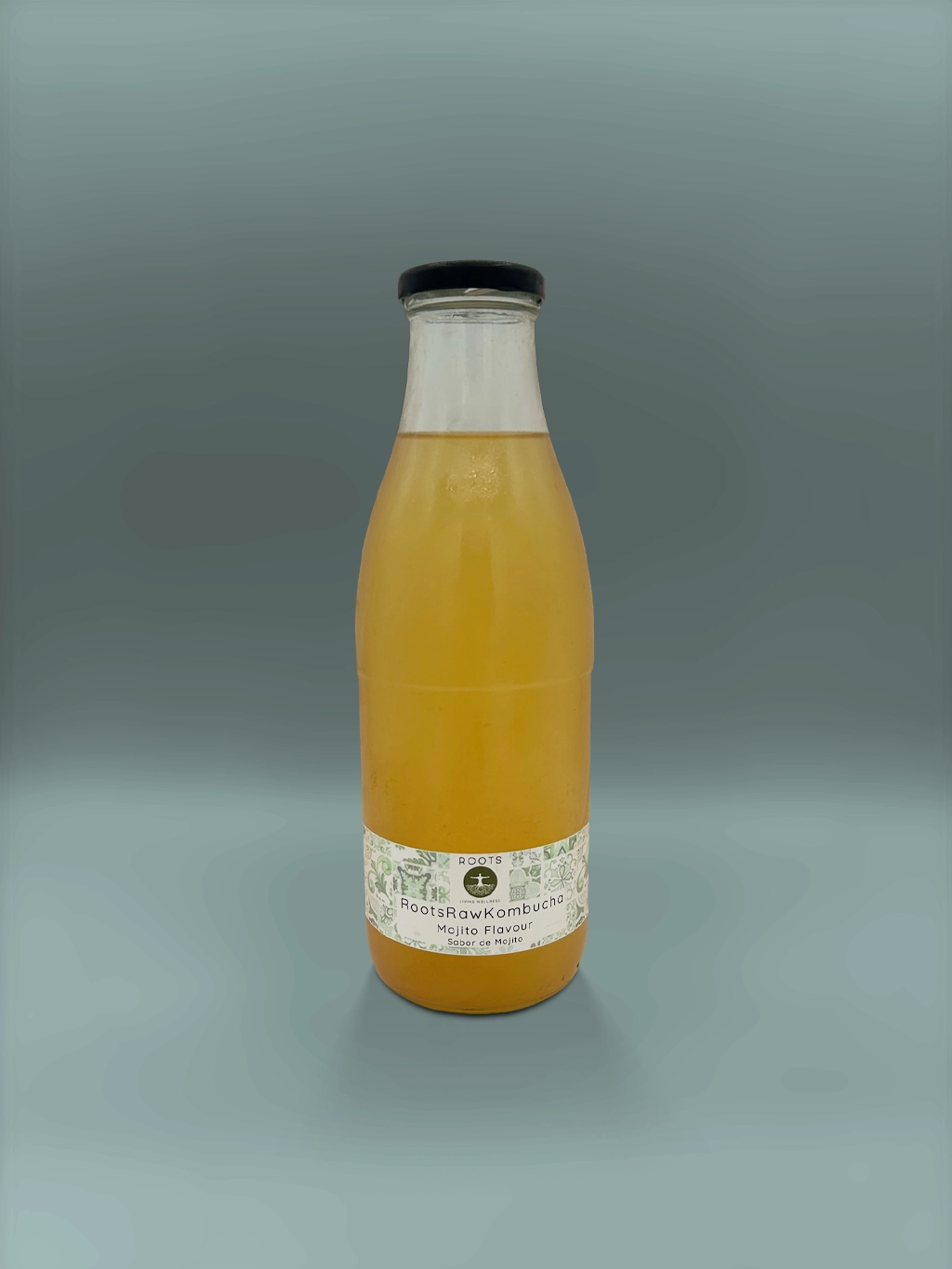 Roots Raw Kombucha Mojito Flavor Roots Raw Kombucha Mojito Flavor 1L